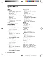 Preview for 70 page of Sony SLV-EZ212AZ Operating Instructions Manual