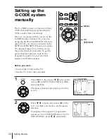 Preview for 22 page of Sony SLV-EZ70AS/NZ Operating Instructions Manual