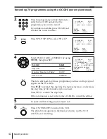 Preview for 42 page of Sony SLV-EZ70AS/NZ Operating Instructions Manual