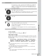 Preview for 45 page of Sony SLV-EZ70AS/NZ Operating Instructions Manual