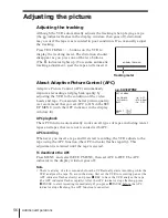 Preview for 56 page of Sony SLV-EZ70AS/NZ Operating Instructions Manual