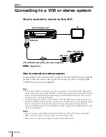 Preview for 58 page of Sony SLV-EZ70AS/NZ Operating Instructions Manual