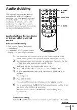 Preview for 37 page of Sony SLV-KH7ME Operating Instructions Manual