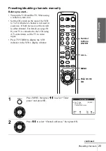 Preview for 25 page of Sony SLV-N51 - Video Cassette Recorder Operating Instructions Manual