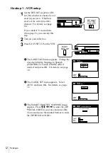 Preview for 12 page of Sony SLV-N70 - Video Cassette Recorder Operating Instructions Manual