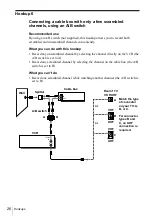 Preview for 26 page of Sony SLV-N70 - Video Cassette Recorder Operating Instructions Manual