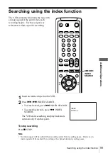 Preview for 89 page of Sony SLV-N70 - Video Cassette Recorder Operating Instructions Manual