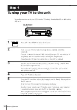 Preview for 8 page of Sony SLV-P58EE Operating Instructions Manual