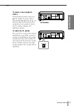 Preview for 9 page of Sony SLV-P58EE Operating Instructions Manual