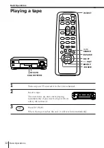 Preview for 10 page of Sony SLV-P58EE Operating Instructions Manual