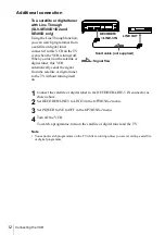 Preview for 12 page of Sony SLV-SE100A1, SLV-SE100A2 Operating Instructions Manual