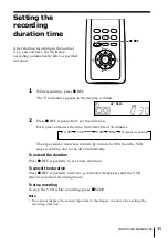 Preview for 35 page of Sony SLV-SE10EE Operating Instructions Manual