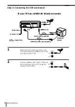 Preview for 8 page of Sony SLV-SE10EG Operating Instructions Manual