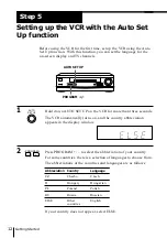 Preview for 12 page of Sony SLV-SE10EG Operating Instructions Manual