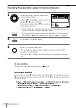 Preview for 32 page of Sony SLV-SE10EG Operating Instructions Manual