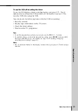 Preview for 33 page of Sony SLV-SE10EG Operating Instructions Manual