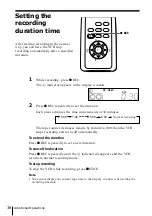 Preview for 36 page of Sony SLV-SE10EG Operating Instructions Manual