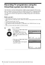 Preview for 36 page of Sony SLV-SE210D Operating Instructions Manual