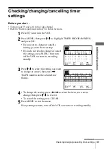 Preview for 45 page of Sony SLV-SE210D Operating Instructions Manual