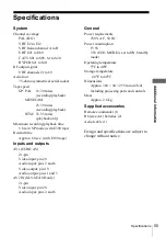 Preview for 55 page of Sony SLV-SE210D Operating Instructions Manual