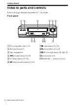 Preview for 4 page of Sony SLV-SE210G Operating Instructions Manual