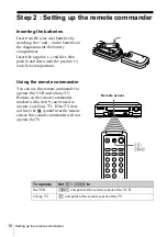 Preview for 10 page of Sony SLV-SE210G Operating Instructions Manual