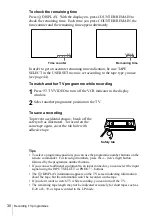 Preview for 30 page of Sony SLV-SE210G Operating Instructions Manual