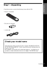 Preview for 11 page of Sony SLV-SE230G Operating Instructions Manual