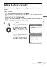 Preview for 49 page of Sony SLV-SE230G Operating Instructions Manual