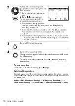 Preview for 50 page of Sony SLV-SE230G Operating Instructions Manual