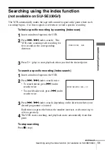 Preview for 64 page of Sony SLV-SE230G Operating Instructions Manual