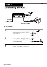 Preview for 8 page of Sony SLV-SE30EE Operating Instructions Manual