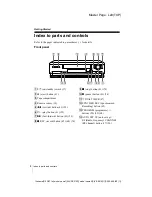 Preview for 4 page of Sony SLV-SE310D Operating Instructions Manual