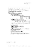 Preview for 60 page of Sony SLV-SE310D Operating Instructions Manual