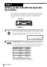 Preview for 14 page of Sony SLV-SE40EG Operating Instructions Manual