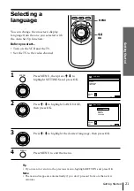 Preview for 21 page of Sony SLV-SE40EG Operating Instructions Manual