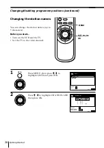 Preview for 28 page of Sony SLV-SE40EG Operating Instructions Manual