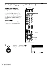 Preview for 30 page of Sony SLV-SE40EG Operating Instructions Manual