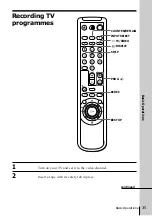 Preview for 35 page of Sony SLV-SE40EG Operating Instructions Manual