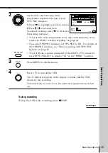 Preview for 45 page of Sony SLV-SE40EG Operating Instructions Manual