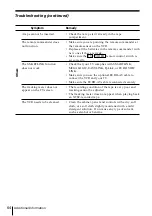 Preview for 64 page of Sony SLV-SE40EG Operating Instructions Manual