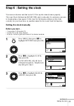 Preview for 23 page of Sony SLV-SE410K Operating Instructions Manual