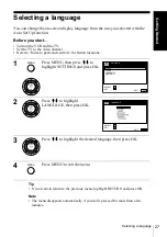 Preview for 27 page of Sony SLV-SE410K Operating Instructions Manual