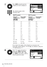 Preview for 30 page of Sony SLV-SE410K Operating Instructions Manual