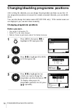 Preview for 32 page of Sony SLV-SE410K Operating Instructions Manual