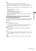 Preview for 43 page of Sony SLV-SE410K Operating Instructions Manual