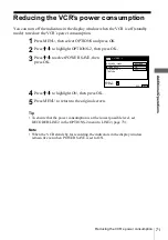 Preview for 71 page of Sony SLV-SE410K Operating Instructions Manual