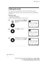 Preview for 24 page of Sony SLV-SE420K Operating Instructions Manual