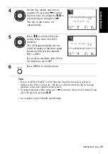 Preview for 25 page of Sony SLV-SE430K Operating Instructions Manual