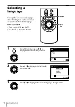 Preview for 16 page of Sony SLV-SE45UX Operating Instructions Manual